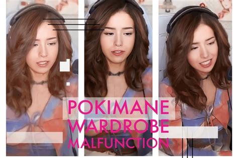 pokimane slip|Pokimane may be facing Twitch ban after accidental。